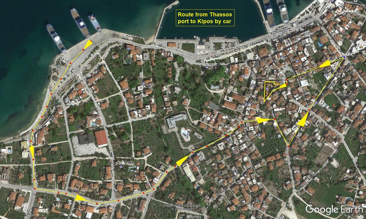 Kipos Hotel Thasos Extérieur photo